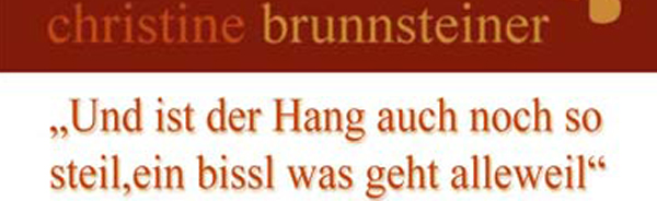 Christine Brunnsteiner im JuThe